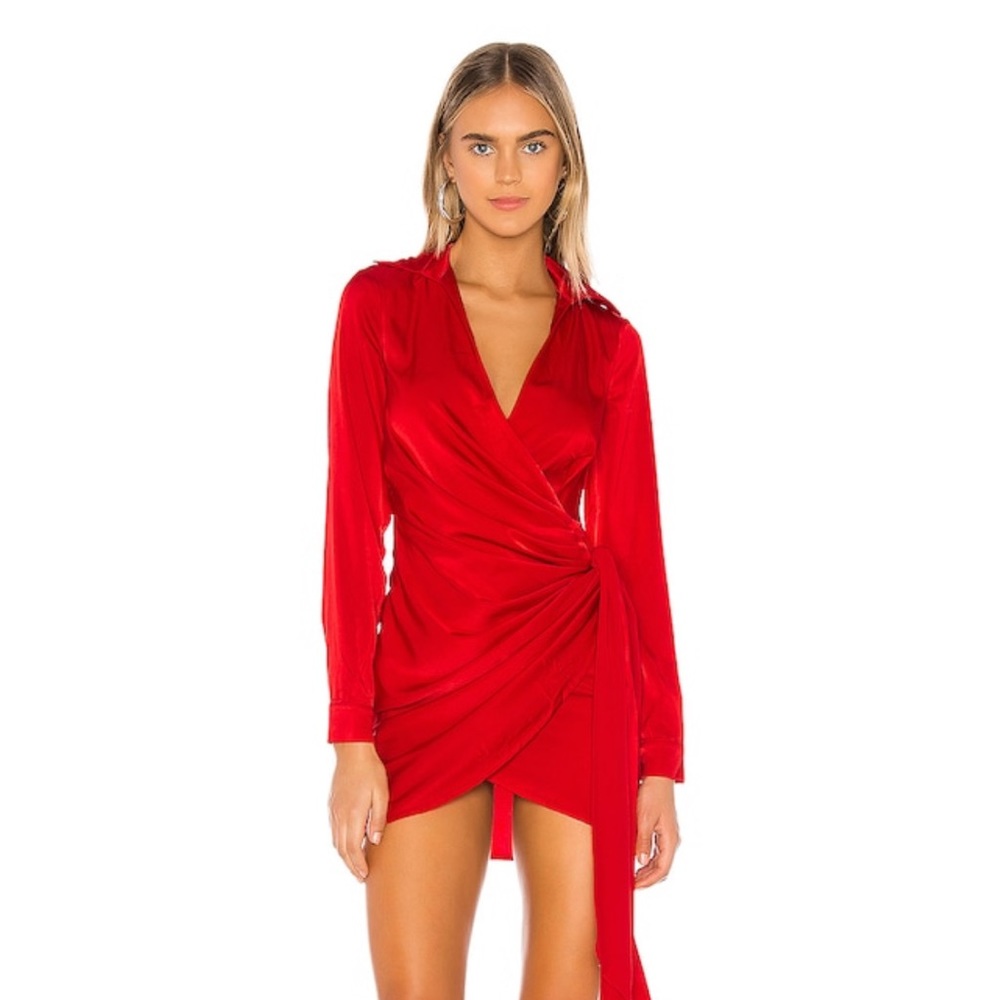 Superdown Sophie Draped Mini